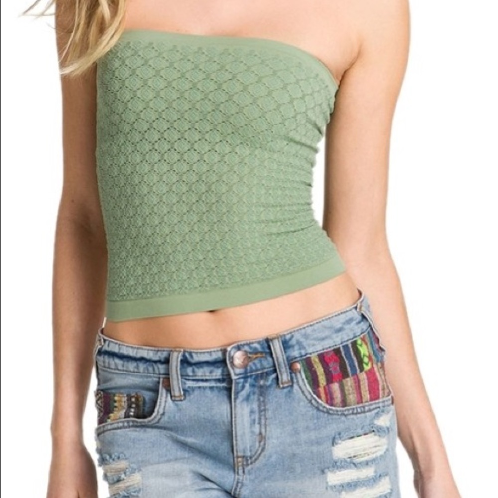 Intimately free People honeycomb tank top